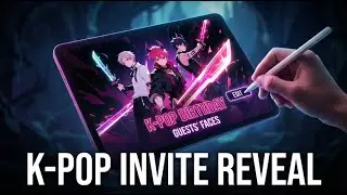 KPOP Demon Hunter Birthday 🎉 Editable Anime Invite Template (Digital Download)