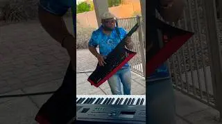 Keytar Jam #rolandaxedge #dgx670 #yamaha #rolandkeyboard