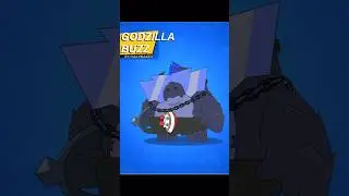What if Buzz had a Godzilla skin in Brawl Stars