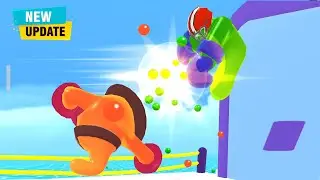 Join BloB Clash 3D vs Jelly Runner 3D Gameplay - Noob Pro Hacker God Game