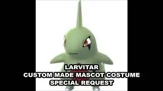 Special Request Ideas To Make Mascot Costumes: Larvitar (Pokemon)