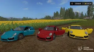 Porshe turbo S 911 Мод автомобили Farming Simulator 17