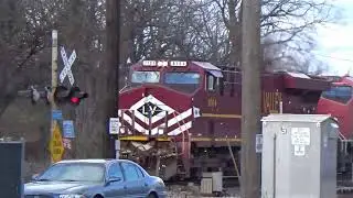 Quick Railfan in West Chicago, IL  | Nov 27th, 2025 - JB Tower | Ft. NS8104 |