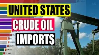 Top 15 Countries The USA Imports Crude Oil From 1993 to 2019