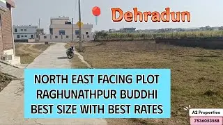 North East facing plot in Raghunathpur near Buddhi Dehradun