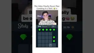 This Proofs Gambling is a SKILL!!.#stake  #cabrzy  #roulette #shorts #short #viral #casino #slots