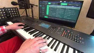 Мощный Танцевальный Супер Клубняк Своими Руками На Синтезаторе Yamaha Montage  2019 🔥 ВидеоОбзор#1