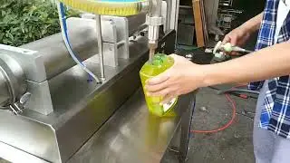 5L pneumatic filling machine semi automatic piston filler