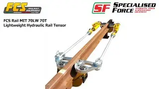 FCS Rail MIT70LW 70T Obstructionless Hydraulic Rail Tensor