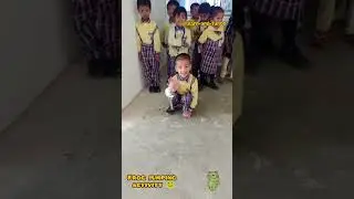 Frog jumping activity 👏🐸