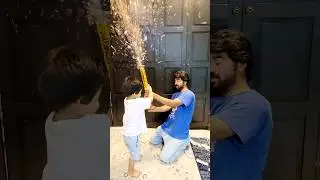 Party popper 🎉 #shorts #viral #trending #youtubeshorts #funny