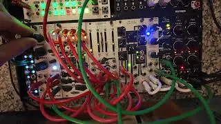 Small Noisy Eurorack Case Experimental #noise #sounddesign #experimental 
