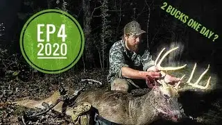 EP4!  2 Bucks In One Day? crazy Hunt!! VA bow season