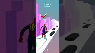 SPIDER-MAN SKATER STACKER GAMEPLAY | ANDROID AND IOS | GAMING #SHORTS #shortsgame