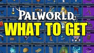 PALWORLD Technology Tree WHAT TO GET!