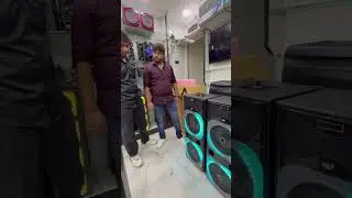 Check Customer Reaction 😱 Monster Bass Test ❤️ @gemcoindia #explorepage #basstest #speaker #dj