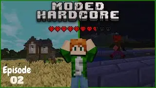Minecraft Hardcore But my viewers add a mod each week?! :Modcore Episode 2