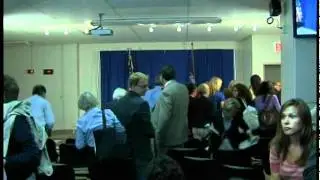 Manhattan District Attorney earthquake news conference