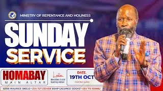 HOMABAY MAIN ALTAR SUNDAY SERVICE 19TH OCTOBER 2025 II LIVE
