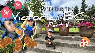 Weekend in Victoria, BC! 🇨🇦 PART II: Butchart Gardens, Costco, Bakeries!!