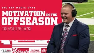 Nebraska Football's Veteran O-Line Focus: Insights from Ben Scott | Big Ten Media Days