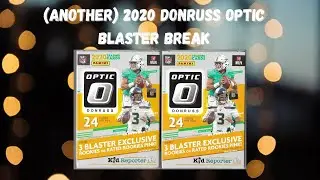 Breaking More 2020 Donruss Optic Football Blasters (Pink Prizm Version)