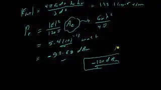 Wireless communication channels - two ray model examples شرح عربي