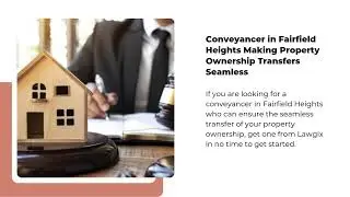 Commercial Lawyer and Conveyancer in Fairfield Heights