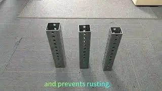Perforated Traffic Sign Hanging Post