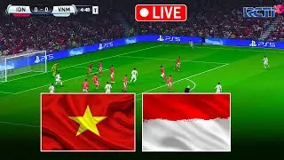 LIVE 🔴INDONESIA vs VIETNAM | ASIAN INTERNATIONAL MATCH | Virtual Match