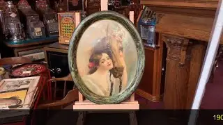 1905 Salesman Sample Advertising Beer Serving Tray SOLD FOR  $499