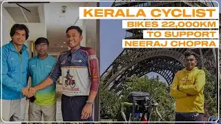 He rode 22,000 KM to meet Neeraj Chopra | RJ Ginnie | Olympic Story