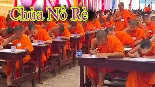 Chùa Nô Rè, có phật tử nhiều vào ôn bài thi 
