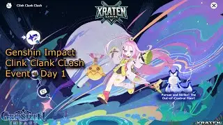✨ Genshin Impact | Clink Clank Clash Event 🔧 Story Quest 🎮 Day 1 🌟