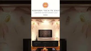 TV Unit Sale: Stylish 3-Drawer Entertainment Unit for Just $299.99 &ndash; Upgrade Your Space!