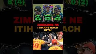 AUS Vs ZIM Highlights | Zimbabwe ne Australia ko dhoya! | AUS Vs ZIM T20 World Cup Analysis