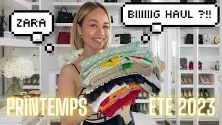 BIG HAUL ZARA, PULL AND BEAR, ROUGE PARIS ☀️ PRINTEMPS ÉTÉ 2023