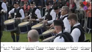 Boghall & Bathgate Caledonia Pipe Band | Gordon Brown | Sat. MSR (March) 2019 WPBC