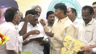 TEACHERS ASSOCIATION MEMBERS MET AP CM AT SECRETARIAT ON 27062017