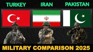 Turkey vs Iran vs Pakistan Military Power Comparison 2025 | Defense Tube