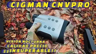 💯 BINOCULAR DE VISION NOCTURNA CIGMAN CNV PRO, CON GRABACI&Oacute;N 4K #caza #nightvision #unboxing #acecho