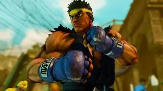 Street Fighter V Gameplay - Jerbul (Rashid, Birdie) vs PesMaster91 (Ryu)