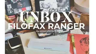 Unbox my new Filofax Ranger | Filofax Setup - My 2026 Planner | Personal Rings