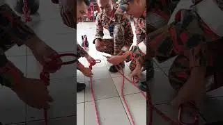 Technical Rope Rescue Bomba Malaysia- Part 1 #firefighters #motivation #discipline