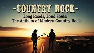 -COUNTRY ROCK-  Long Roads, Loud Souls: The Anthem of Modern Country Rock