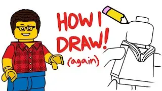 How I Draw a Lego Minifigure: 2021 Edition