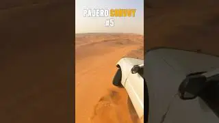 pajero Convoy #5 Al Badayar Desert #pajero #montero #desertoffroading #4x4 #uaedesert #carrecovery