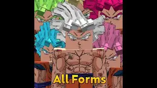 ALL DRAGON BALL FORMS IN MINECRAFT !