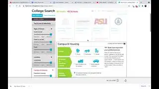 Using Big Future's College search to find the best college for you.