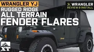 Jeep Wrangler YJ Rugged Ridge All Terrain Fender Flares (1987-1995) Review & Install